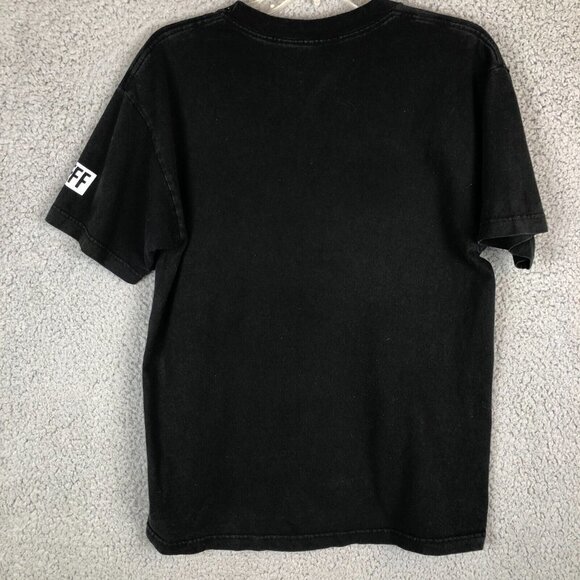 Neff x Disney Mickey Mouse Men's Gangster Hip Hop Old English T shirt Size M - Picture 2 of 5